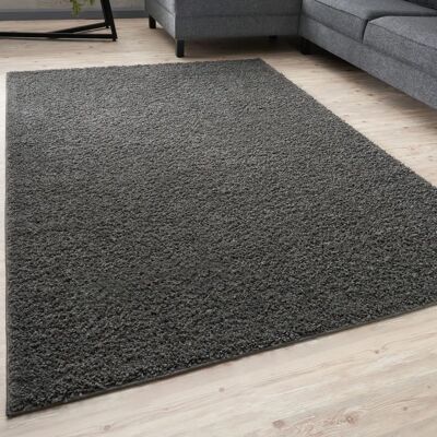 THE RUGS - Myshaggy Collection Rugs Solid Design - Dark Grey - Rug THE RUGS - Myshaggy Collection Rugs Solid Design - Dark Grey - Rug