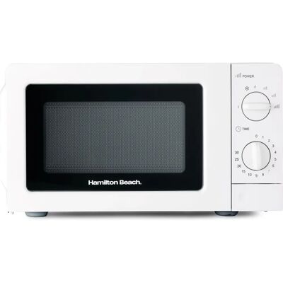 Hamilton Beach 20L White Microwave - Compact Kitchen Appliance Hamilton Beach 20L White Microwave - Compact Kitchen Appliance
