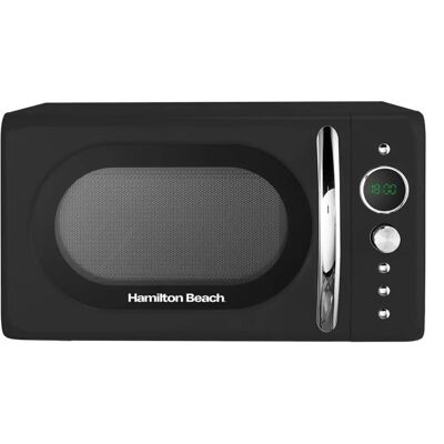 Hamilton Beach 20L Retro Black Microwave Hamilton Beach 20L Retro Black Microwave