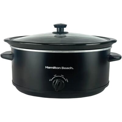 Hamilton Beach The Family Favourite - Black - Slow Cooker Hamilton Beach The Family Favourite - Black - Slow Cooker