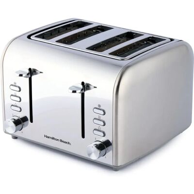 Hamilton Beach Rise 4 Slice Toaster - Stainless Steel Hamilton Beach Rise 4 Slice Toaster - Stainless Steel