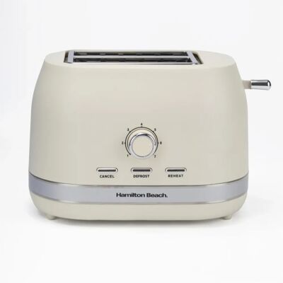 Hamilton Beach - HBT1322MC - Matte Latte - 2-Slice - Toaster Hamilton Beach - HBT1322MC - Matte Latte - 2-Slice - Toaster