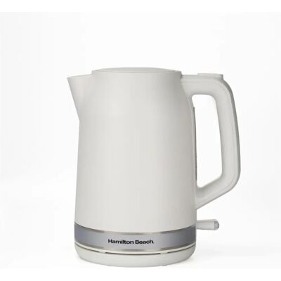 Hamilton Beach Ella 1.7l Matte White Electric Kettle - Electric Kettle Hamilton Beach Ella 1.7l Matte White Electric Kettle - Electric Kettle