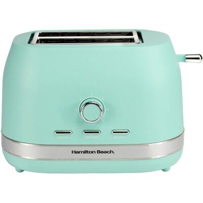 Hamilton Beach - HBT1322MM - Matte Mint - 2 Slice - Toaster Hamilton Beach - HBT1322MM - Matte Mint - 2 Slice - Toaster