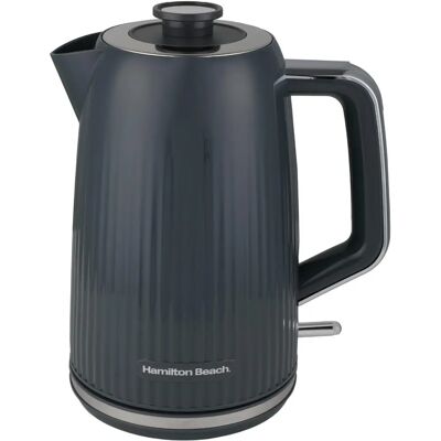 Hamilton Beach Miami Charcoal Grey 1.7l Electric Kettle - Electric Kettle Hamilton Beach Miami Charcoal Grey 1.7l Electric Kettle - Electric Kettle