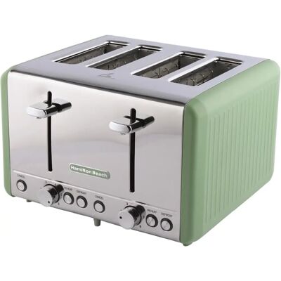 Hamilton Beach Hbt018m Matcha 4 Slice Toaster - Toaster Hamilton Beach Hbt018m Matcha 4 Slice Toaster - Toaster