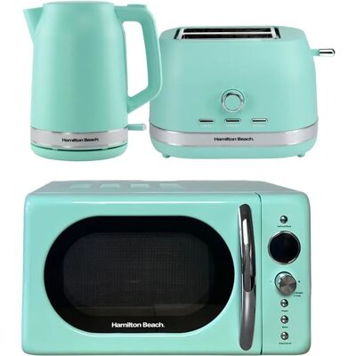 Hamilton Beach Ella Mint Kettle 3-in-1 Kitchen Set - Kitchen Appliances Hamilton Beach Ella Mint Kettle 3-in-1 Kitchen Set - Kitchen Appliances