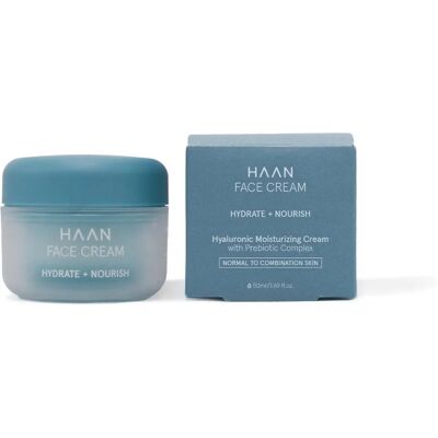 Haan Hyaluronic Face Cream - Moisturizes, Restores, Vegan - 50ml Haan Hyaluronic Face Cream - Moisturizes, Restores, Vegan - 50ml