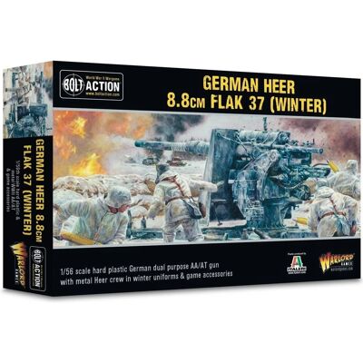Warlord Games German Heer Flak 37 Zima - Rozszerzenie Warlord Games German Heer Flak 37 Zima - Rozszerzenie