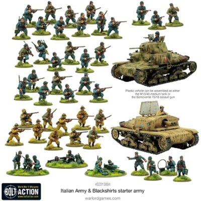 Warlord Games Włoska Armia - Zaczynająca armia Czarnych Koszulek Warlord Games Włoska Armia - Zaczynająca armia Czarnych Koszulek