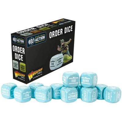 Extension de Jeux de Figurines Bleue - Pack de Dés - Warlord Games - Publicité Extension de Jeux de Figurines Bleue - Pack de Dés - Warlord Games - Publicité