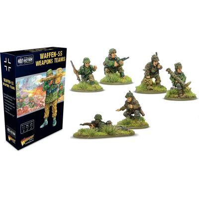 Warlord Games Waffen-SS (1943-45) Équipes d'armes - Extension de jeux de figurines - Publicité Warlord Games Waffen-SS (1943-45) Équipes d'armes - Extension de jeux de figurines - Publicité