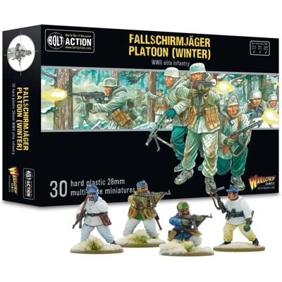 Warlord Games Fallschirmjäger Winter Infantry - Rozszerzenie - gra figurkowa Warlord Games Fallschirmjäger Winter Infantry - Rozszerzenie - gra figurkowa