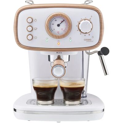 Cooks Professional - Barista Pro - 15-Bar - Coffee Machine Cooks Professional - Barista Pro - 15-Bar - Coffee Machine