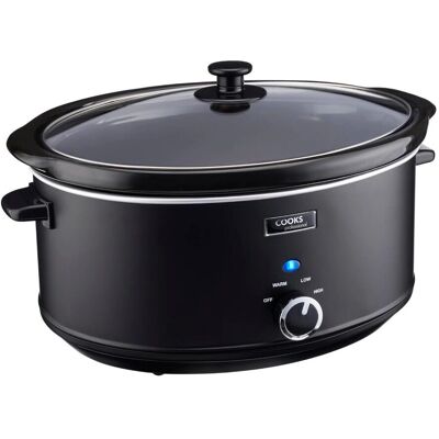 Cooks Professional Black Stainless Steel - 3.5L - Slow Cooker Cooks Professional Black Stainless Steel - 3.5L - Slow Cooker