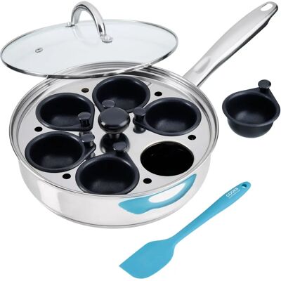 Cooks Professional - 20cm - Stainless Steel - Egg Poacher Pan Cooks Professional - 20cm - Stainless Steel - Egg Poacher Pan