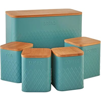 Cooks Professional - Canister Set - Kitchen Storage Cooks Professional - Canister Set - Kitchen Storage