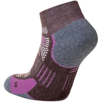 Hilly Donna Supreme Quarter Max Ammortaggio - Cocoa/Heather - Calze Hilly Donna Supreme Quarter Max Ammortaggio - Cocoa/Heather - Calze