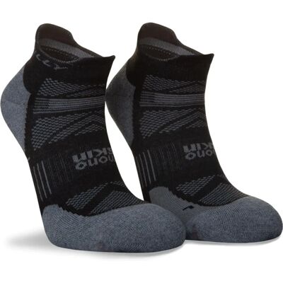 Hilly Women's Supreme Socklet - Medium Black/Grey Marl - Socks Hilly Women's Supreme Socklet - Medium Black/Grey Marl - Socks