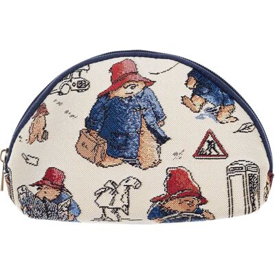 Paddington Bear Tapestry Cosmetics Bag Cream - Cosmetic Bag Paddington Bear Tapestry Cosmetics Bag Cream - Cosmetic Bag