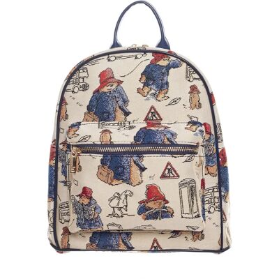Paddington Bear Tapestry Backpack - Eco-friendly, Iconic Face, Stylish Travel Paddington Bear Tapestry Backpack - Eco-friendly, Iconic Face, Stylish Travel