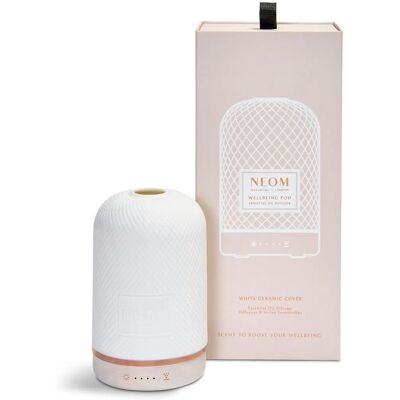 NEOM Wellbeing Pod Diffuseur - Aromathérapie, Céramique & Bois - Publicité NEOM Wellbeing Pod Diffuseur - Aromathérapie, Céramique & Bois - Publicité