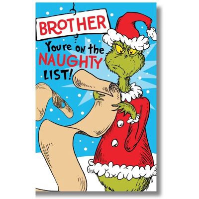 Danilo Promotions Ltd A Grinch testvére karácsonyi kártya - Karácsonyi képeslap Danilo Promotions Ltd A Grinch testvére karácsonyi kártya - Karácsonyi képeslap