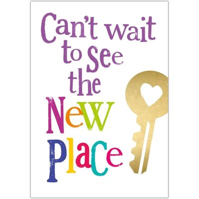 Danilo Promotions Ltd - Brightside Can't Wait To See The New Place - 7 x 5 pulgadas - Nueva casa - Tarjeta de felicitación Danilo Promotions Ltd - Brightside Can't Wait To See The New Place - 7 x 5 pulgadas - Nueva casa - Tarjeta de felicitación
