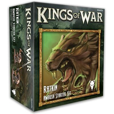 Mantic Kings of War Ratkin Ambush Starter Set - Miniaturní hra Mantic Kings of War Ratkin Ambush Starter Set - Miniaturní hra