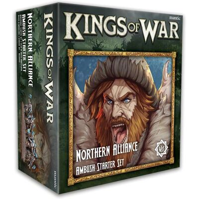 Mantic Games Kings of War Alliance du Nord Embuscade Starter - Jeu de figurines - Publicité Mantic Games Kings of War Alliance du Nord Embuscade Starter - Jeu de figurines - Publicité