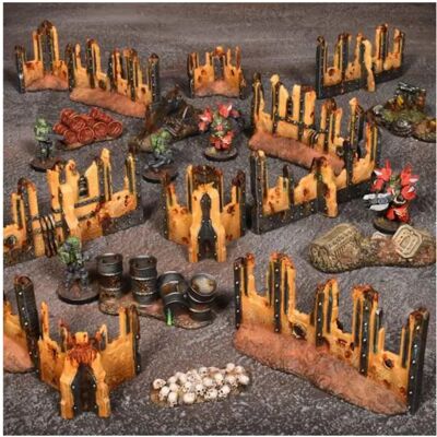 Mantic Games Brand Gothic Ruins Miniature - Tabletop Game Terrain Mantic Games Brand Gothic Ruins Miniature - Tabletop Game Terrain