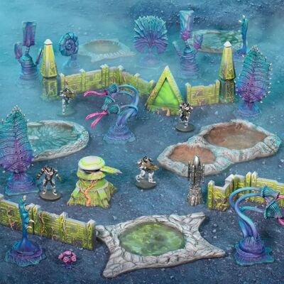 Mantic Games Terrain Crate Death World - Modular Fantasy Scenery - C235 Mantic Games Terrain Crate Death World - Modular Fantasy Scenery - C235