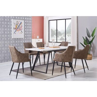 Life Interiors - Toga lux Zarah - Mesa blanca Life Interiors - Toga lux Zarah - Mesa blanca