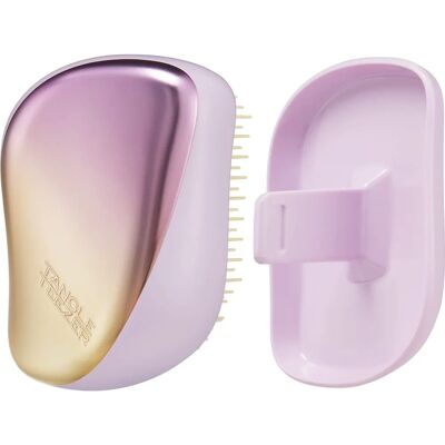 Cepillo de Pelo Compacto Tangle Teezer - Lila Amarillo para Viajar Cepillo de Pelo Compacto Tangle Teezer - Lila Amarillo para Viajar