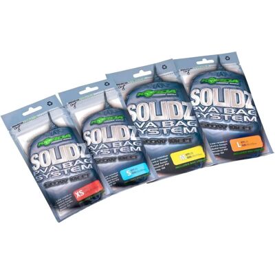 KORDA Solidz Slow Melt PVA S - Sacs de Pêche - Publicité KORDA Solidz Slow Melt PVA S - Sacs de Pêche - Publicité