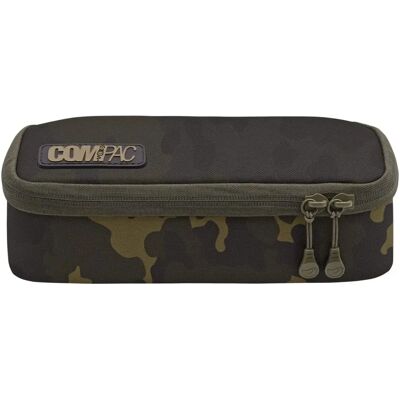 Étui compact Korda Kamo sombre - Boîtier à bobines pour 3 - Publicité Étui compact Korda Kamo sombre - Boîtier à bobines pour 3 - Publicité