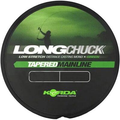 Mainline Long Chuck Tapered Korda - Vert - 300m, 10-30lb - Publicité Mainline Long Chuck Tapered Korda - Vert - 300m, 10-30lb - Publicité