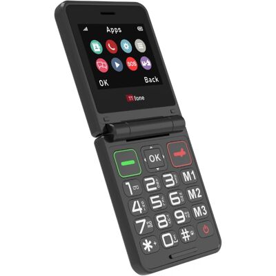 Ttfone TT660 Big Button Senior Flip Phone - Mobile Type Ttfone TT660 Big Button Senior Flip Phone - Mobile Type