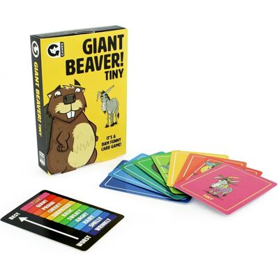 Ginger Fox Giant Beaver - Funny Card Game for Adults 16+ - Portable Ginger Fox Giant Beaver - Funny Card Game for Adults 16+ - Portable