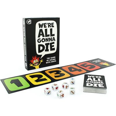 Ginger Fox We're All Going to Die Card Game - Card Game Ginger Fox We're All Going to Die Card Game - Card Game