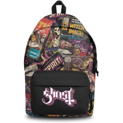 Ghost-lehtien kansikassin reppu - Musta - Kouluun ja festivaaleille Ghost-lehtien kansikassin reppu - Musta - Kouluun ja festivaaleille