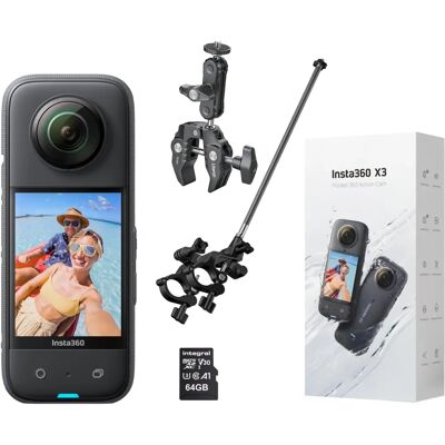 Insta360 X3 - PGYTECH Mount + microSD 64GB Insta360 X3 - PGYTECH Mount + microSD 64GB