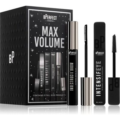 BPerfect Max Volume - Gel pentru sprâncene, Mascara - Set de cosmetice pentru femei BPerfect Max Volume - Gel pentru sprâncene, Mascara - Set de cosmetice pentru femei