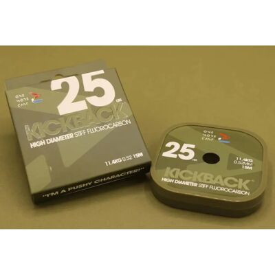 One More Cast Fluorocarbon 25lb 0,52mm - Pevná vysokodiameterová linka pro kaprařinu One More Cast Fluorocarbon 25lb 0,52mm - Pevná vysokodiameterová linka pro kaprařinu
