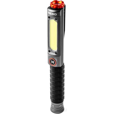 Nebo NEB-FLT-1033-G Lampe de poche en aluminium noir orange COB LED - Lampe de poche - Publicité Nebo NEB-FLT-1033-G Lampe de poche en aluminium noir orange COB LED - Lampe de poche - Publicité