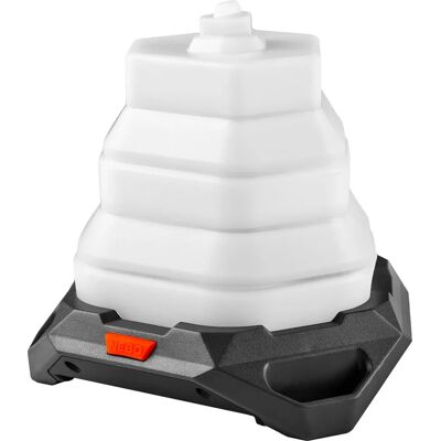 NEBO NEB-LTN-1008-G Lampe de camping - Pliable, 500 lm - Résistante à l'eau - Publicité NEBO NEB-LTN-1008-G Lampe de camping - Pliable, 500 lm - Résistante à l'eau - Publicité