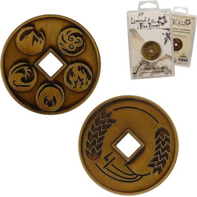 FaNaTtik Koku Limited Edition Collector's Coin - Legend of the Five Rings - Collector's Coin FaNaTtik Koku Limited Edition Collector's Coin - Legend of the Five Rings - Collector's Coin