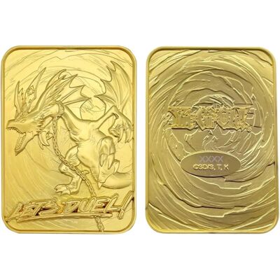 FaNaTtik Yu-Gi-Oh! Harpie's Pet Dragon Replica - Gold Plated - Collectible FaNaTtik Yu-Gi-Oh! Harpie's Pet Dragon Replica - Gold Plated - Collectible