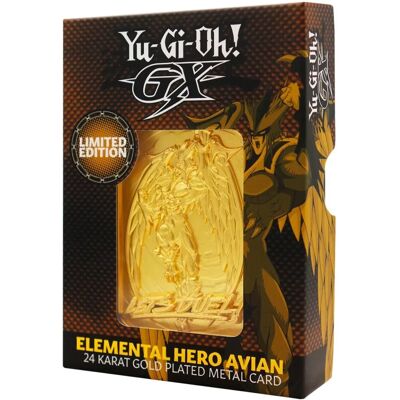 Lingot Édition Limitée Yu-Gi-Oh! Elemental Hero Avian - Publicité Lingot Édition Limitée Yu-Gi-Oh! Elemental Hero Avian - Publicité