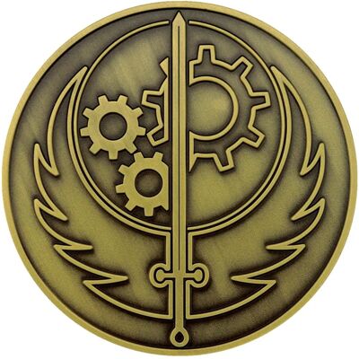 Médaillon Brotherhood of Steel FaNaTtik - Collection officielle - 10cm Médaillon Brotherhood of Steel FaNaTtik - Collection officielle - 10cm